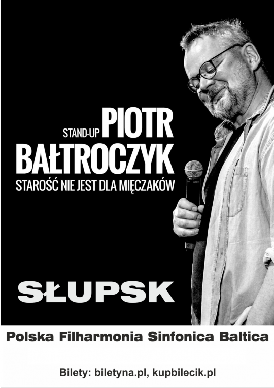 Grafika Piotr Bałtroczyk – stand-up