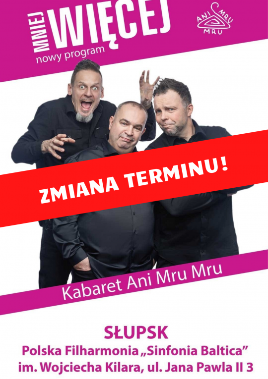 Grafika Kabaret Ani Mru Mru nowy