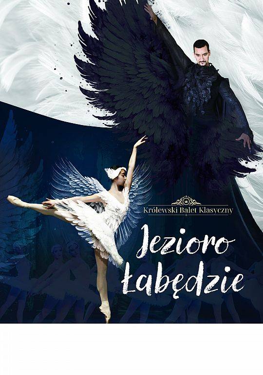 Grafika Jezioro Łabędzie