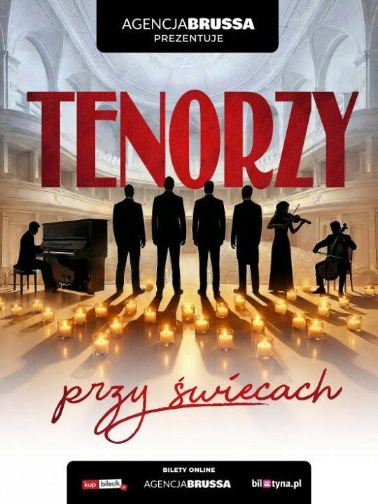 Grafika Tenorzy przy świecach