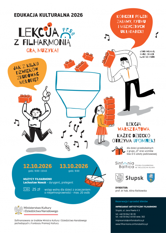 Grafika Lekcja z FILHARMONIĄ - po